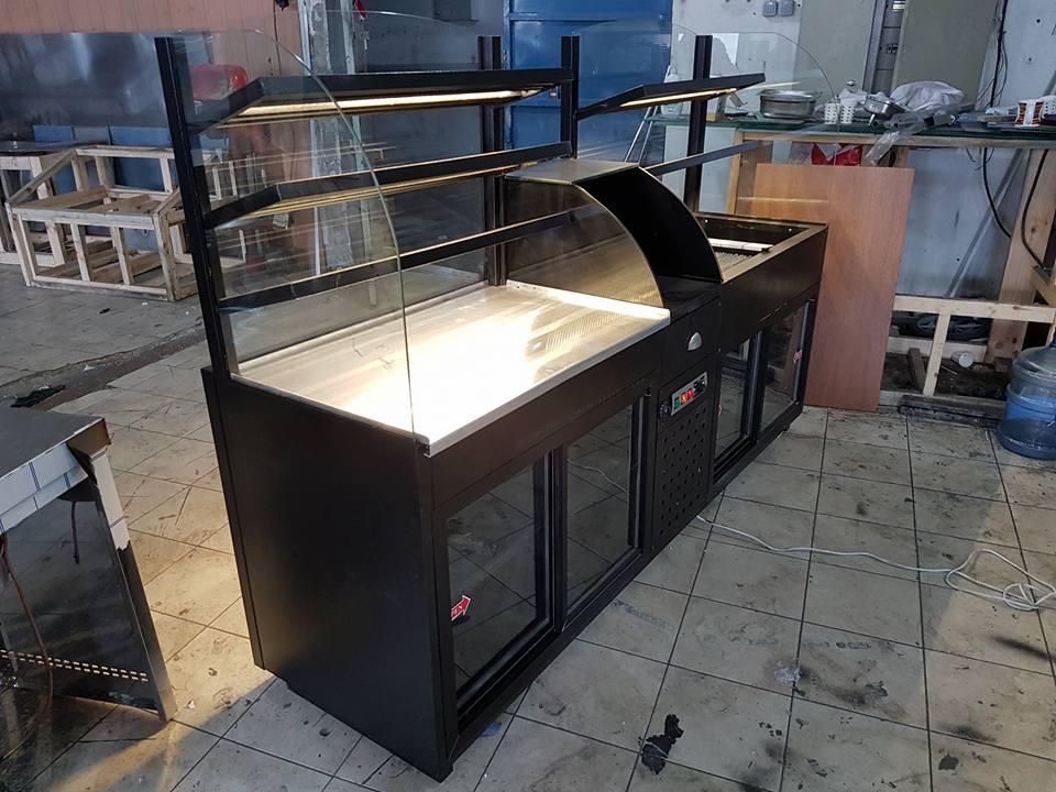 Çift Raflı Börek Tezgahı Altı Soğutuculu » Sanayi tipi