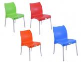 Monoblok Plastik Metal aliminyum Ayaklı Sandalye