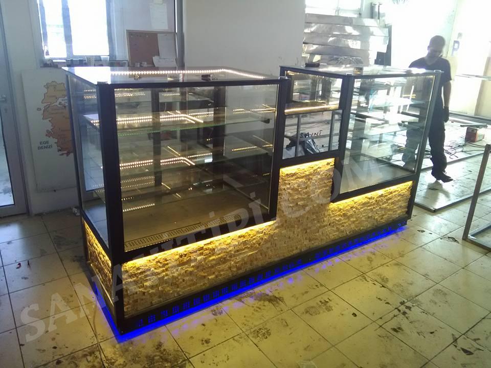 Yaş ve Kuru Pasta Dolabı ve Kasa Bankolu » Sanayi tipi