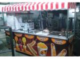 Seyyar Stand / ubukta Patates + Bardakta Msr + Sosisli + Meyve Suyu + Popcorn Stand