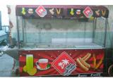 Seyyar Stand / ubukta Patates + Sosisli + Meyve Suyu ay Stand